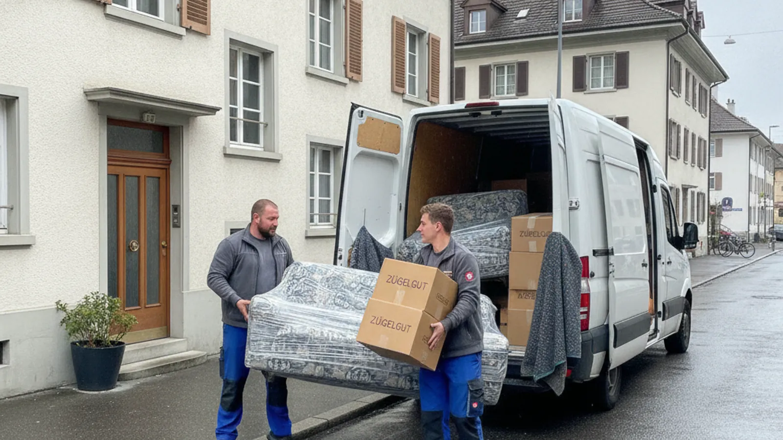 Zügelfirma in Frick, Kanton Aargau